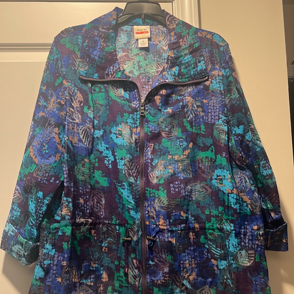 Ruby Rd. Colorful Women's Jacket/Bomber